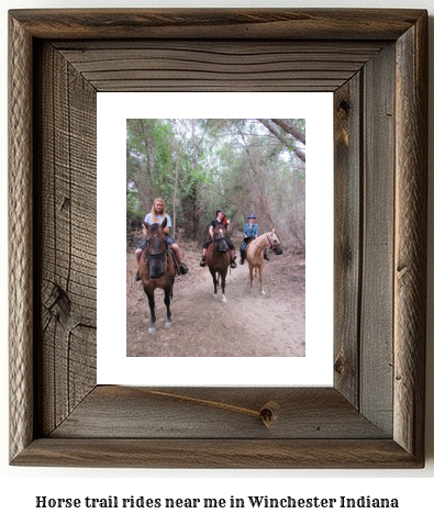 horse trail rides near me in Winchester, Indiana